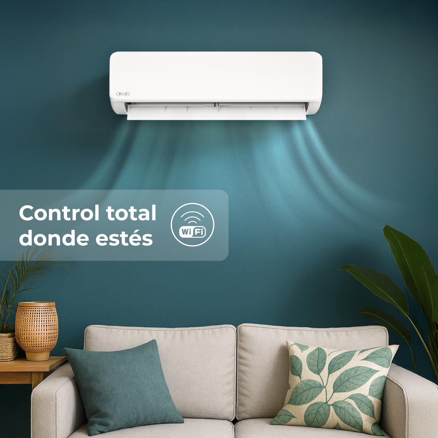 Aire Acondicionado Split Muro ANWO ECOFLOW 18.000 BTU/h Inverter R32 - Imagen 3
